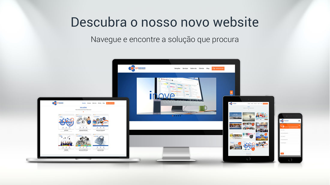 Descubra o nosso novo website