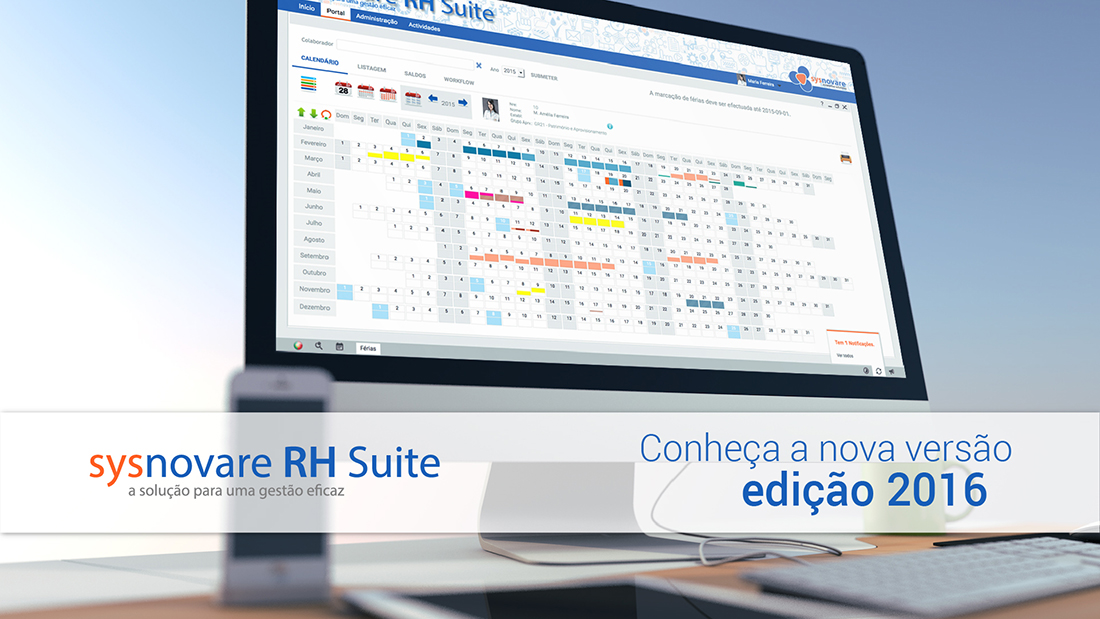Nova versão do Sysnovare RH Suite (Edição 2016)